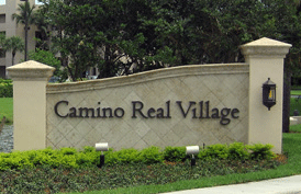 Camino Real Village - Front Gate